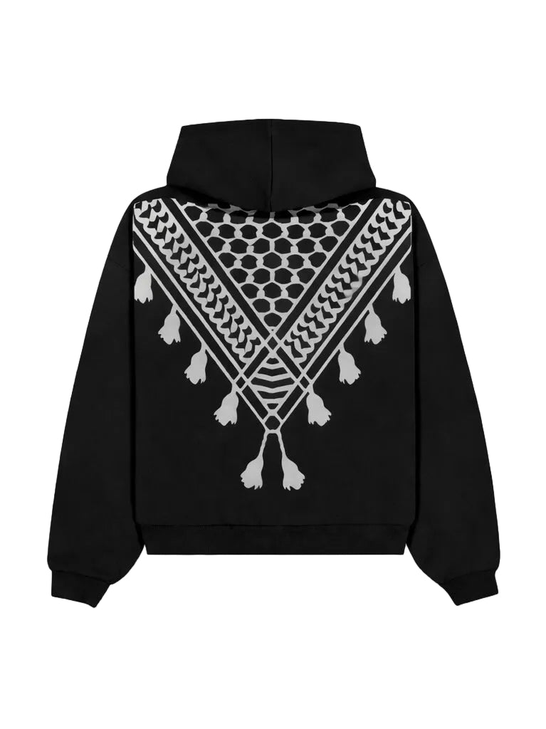 Grey Kuffiyah x Khayr Hoodie